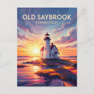 Old Saybrook, Connecticut, United States Postcard