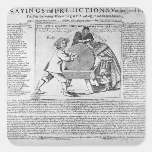 Old Sayings and Predictions Square Sticker