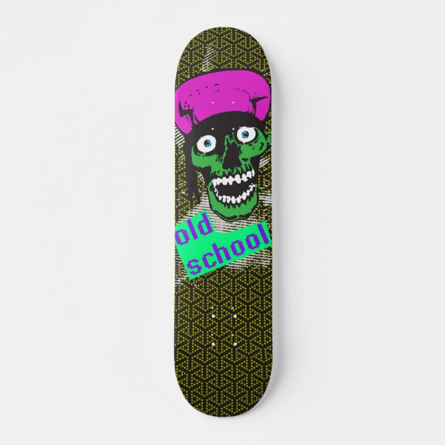 old school badass skateboard (Front)