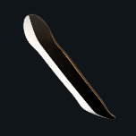 OLD SCHOOL BLACK & WHITE DECK SKATEBOARD<br><div class="desc">Thrash the half-pipe the way it is OR...  Customise it with YOUR OWN personal flair!</div>