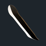 OLD SCHOOL BLACK & WHITE DECK SKATEBOARD<br><div class="desc">Thrash the half-pipe the way it is OR...  Customise it with YOUR OWN personal flair!</div>