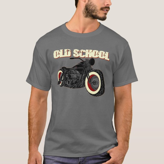 - Old School Bobber-3 T-Shirt (Front)