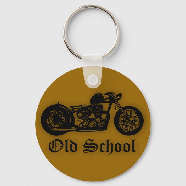 Old School Bobber Key Ring (Front)