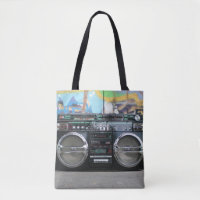 Old School Boom Box Radio Bag