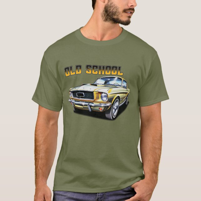 Old School Car T-Shirt (Front)