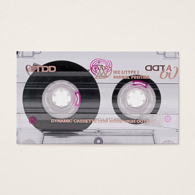 Old school cassette tape (Front)