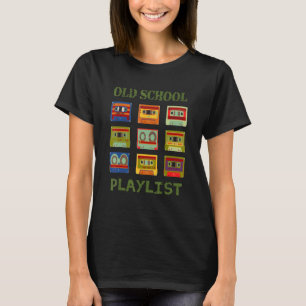 Old School Classic 80s 90s Music Hip Hop Playlist T-Shirt