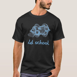 Old School Coaster Hub (Black & Blue) T-Shirt