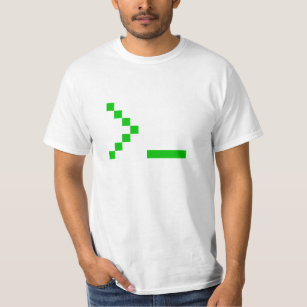 Old School Computer Text Input Prompt T-Shirt