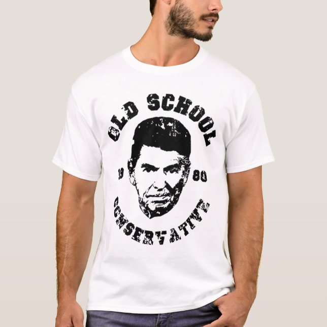 Old School Conservative Tee Shirt (Front)