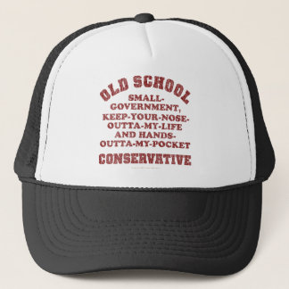 Old School Conservative Trucker Hat