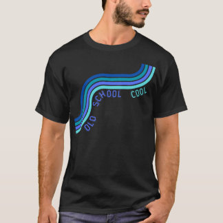 'Old School Cool' men's retro design T-shirt