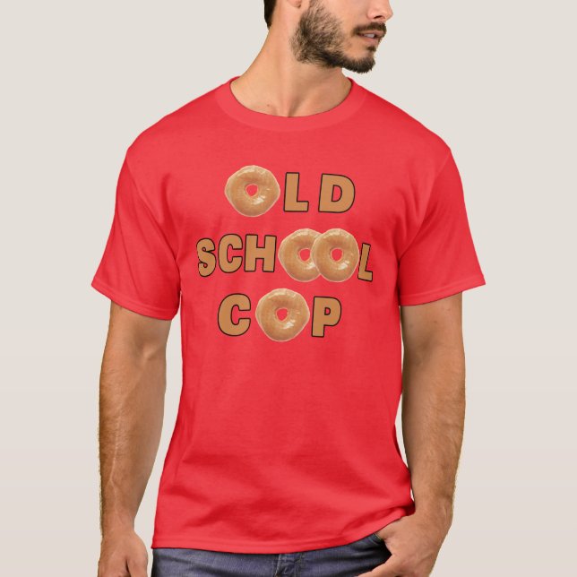 Old School Cop T-Shirt (Front)