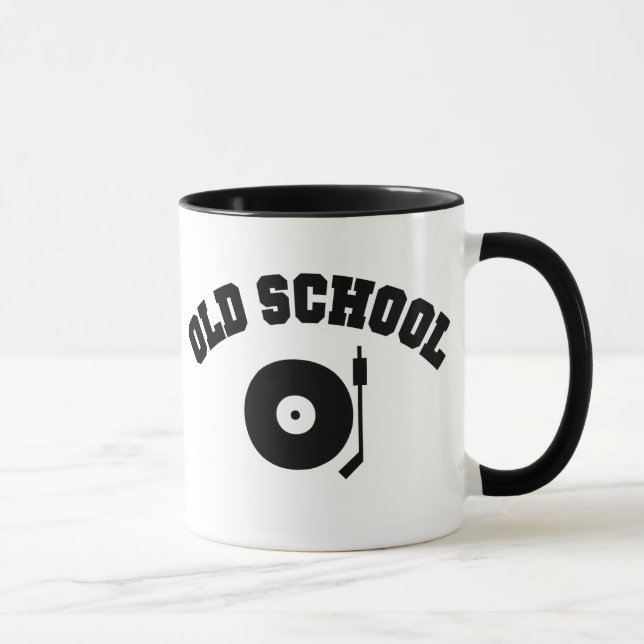 Old School DJ Record Player Mug (Right)