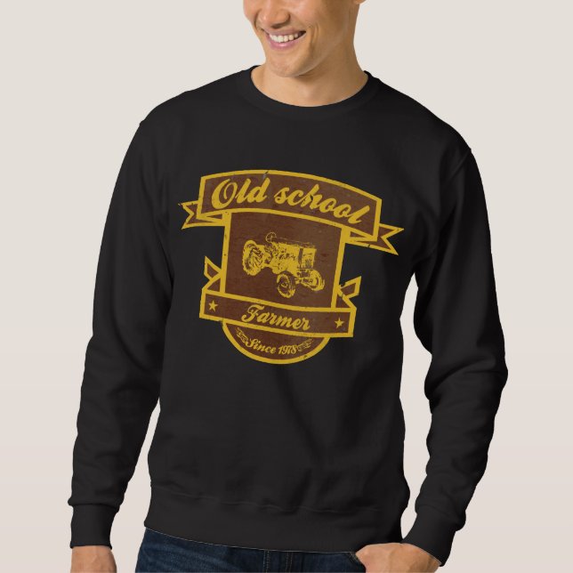 Old school farmer sweatshirt (Front)