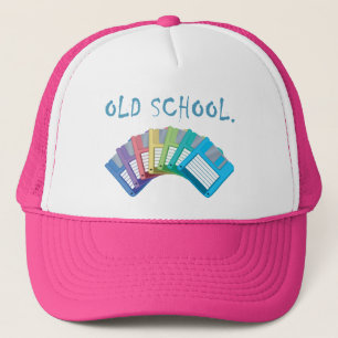 old school floppy discs trucker hat