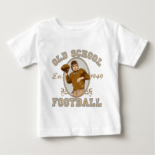 Old School Football Apparel Baby T-Shirt