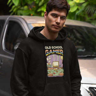 Old School Gamer - Retro Video Game Hoodie