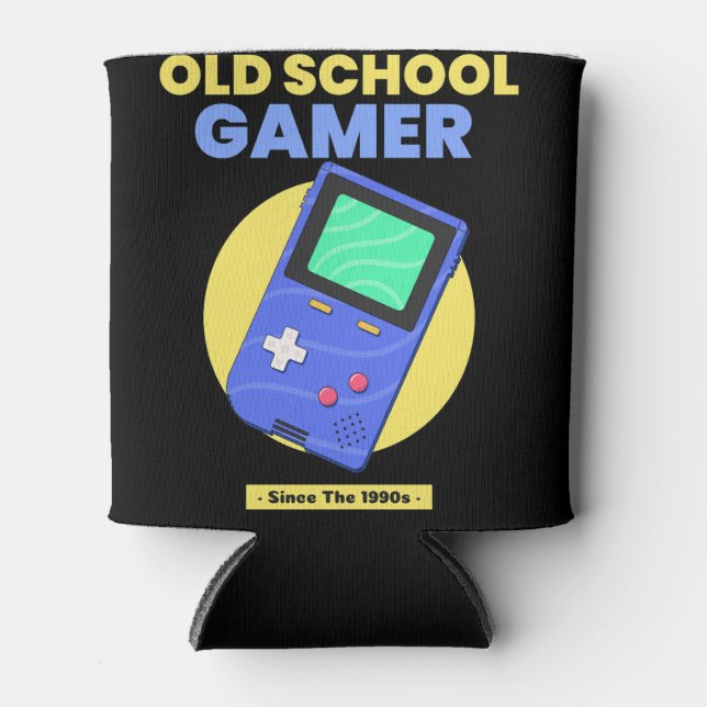 Old School Gamer Since The 1990s Can Cooler (Front)