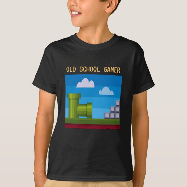 Old School Gamer T-Shirt (Front)