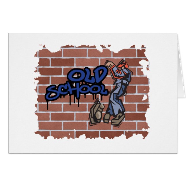 old school graffiti  design (Front Horizontal)