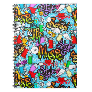 Old School Graffitti Notebook