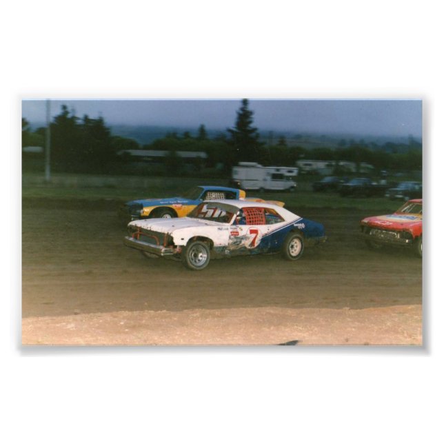 Old school Gregg Racing Photo Print (Front)