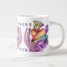 Old school heart tattoo and pride