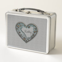 Old School Hearts Lunchbox