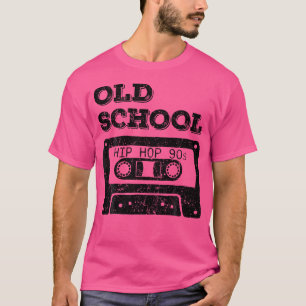 Old School Hip Hop Cassette Tape Rap Music Lovers T-Shirt