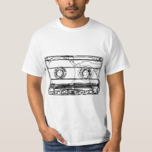 Old School Hip Hop Music Mixtape Cassette Tape 90s T-Shirt