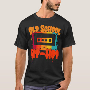 Old School Hip Hop Shirt 80s 90s Retro Cassette Mu