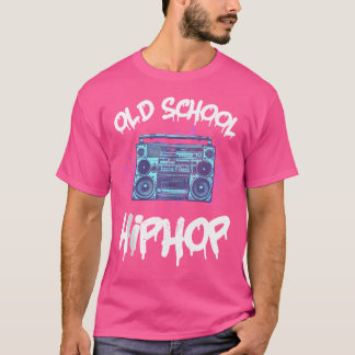 Old School Hiphop Vintage Boombox 80S Hip Hop 1980 T-Shirt
