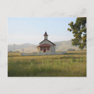Old School House Near Big Sur Postcard