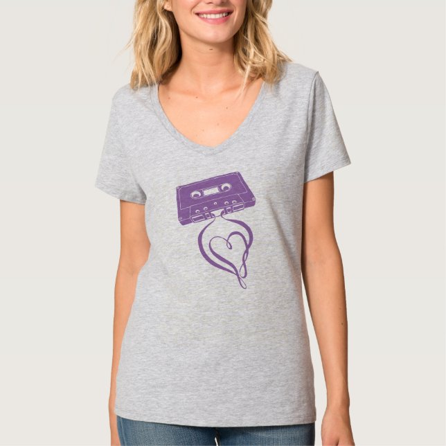 Old School Mixtape Love T-Shirt (Front)