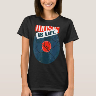 Old School Musicdj Boom Box Vintage Style T-Shirt