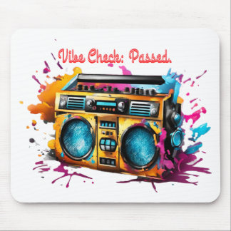 Old School, New Splash. Mouse Pad