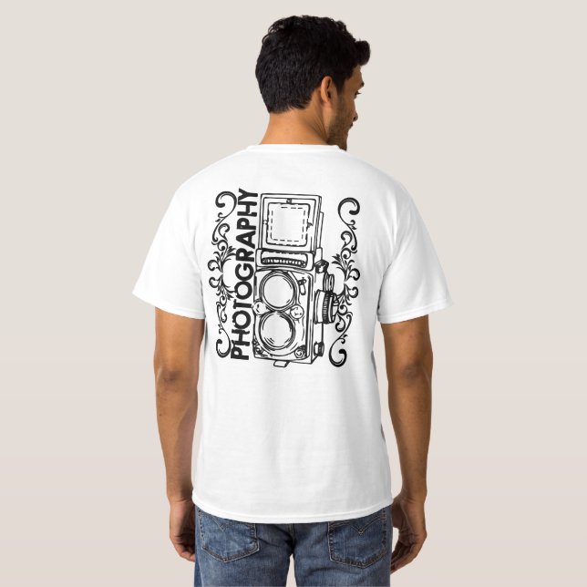 Old School Photography T-Shirt (Back Full)