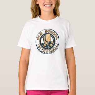 Old School Pickleball Tshirt logo