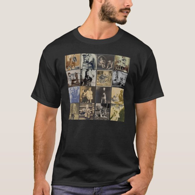 Old School Pit Bulls T-Shirt (Front)