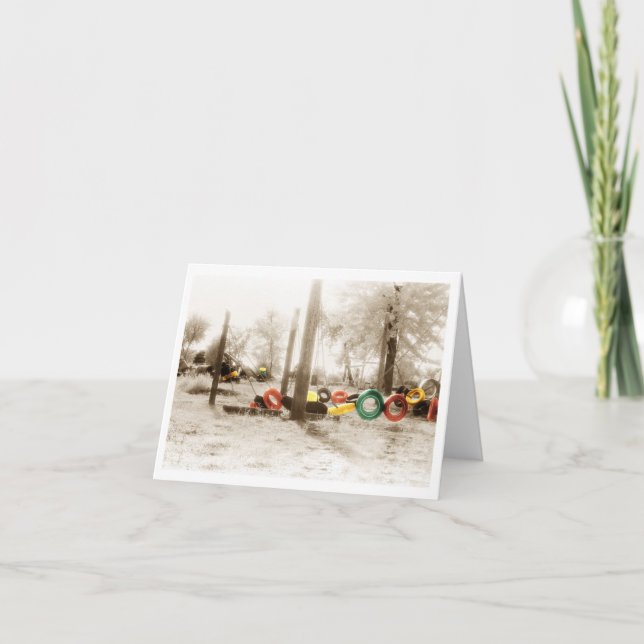 Old School Playground Card (Front)