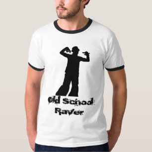 Old School Raver Ringer T T-Shirt