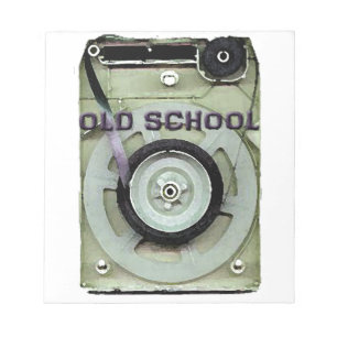 Old School Retro 8 Track Cassette Tape Notepad