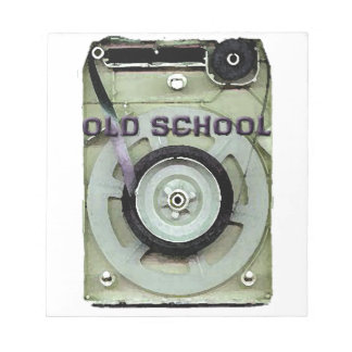 Old School Retro 8 Track Cassette Tape Notepad
