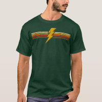 Old School Retro Lightning Bolt goldenera Fitness