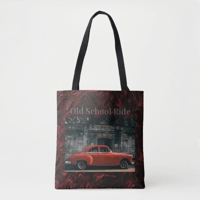 Old School Ride Tote (Front)