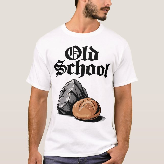 Old School Rock and Roll T-Shirt (Front)