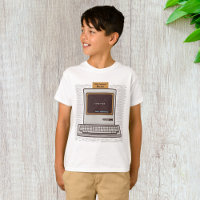 Old School Rules Retro Computer Game Over