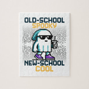 Old-School Spooky, New-School Cool Jigsaw Puzzle