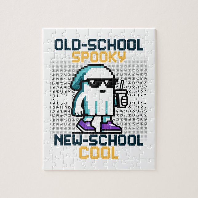 Old-School Spooky, New-School Cool Jigsaw Puzzle (Vertical)